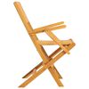 vidaXL Folding Garden Chairs 6 pcs 55x62x90 cm Solid Wood Teak