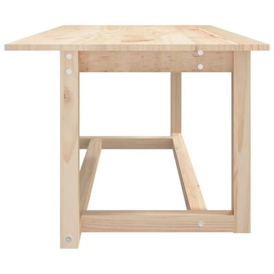 vidaXL Coffee Table 110x55x45 cm Solid Wood Pine