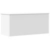 vidaXL Storage Box White 100x42x46 cm Engineered Wood