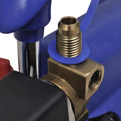 vidaXL Single Stage Vacuum Pump with 4-Way Manifold Gauge Set