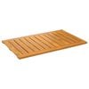 vidaXL Bath Mat Brown 80 x 50 cm Solid Acacia Wood