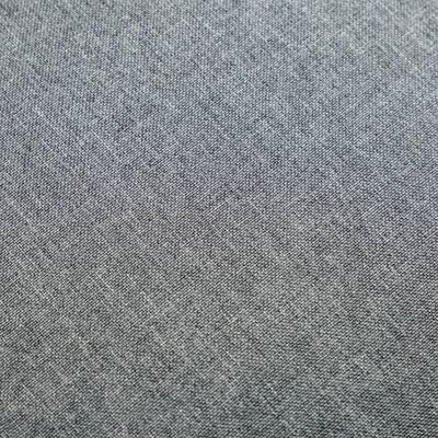 vidaXL Armchair Light Grey Fabric