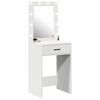 vidaXL Dressing Table White 50 x 41 x 135 cm Engineered wood