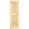 vidaXL Door NARVIK Natural 70 x 210 cm Solid Pine Wood