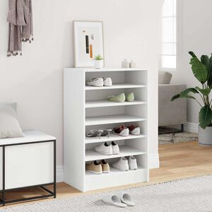 vidaXL Shoe cabinets 60 x 35 x 92 cm White 7 pairs of shoes