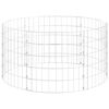 vidaXL Circular Gabion Pole Galvanised Steel &Oslash;100x50 cm