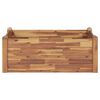 vidaXL Garden Raised Bed 110x60x44 cm Solid Acacia Wood