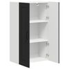 vidaXL Kitchen Cabinet Kalmar Black 60 x 31 x 100 cm Engineered Wood