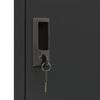 vidaXL Locker Cabinet Anthracite 38x45x180 cm Steel