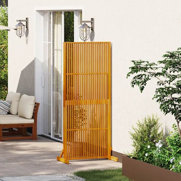 vidaXL Privacy Screen Indoor/Outdoor 180.5 cm Solid Acacia Wood