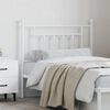 vidaXL Metal Replace Headboard White 90 cm