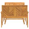 vidaXL Garden Lounge Set Brown Solid Acacia wood