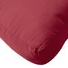 vidaXL Pallet Cushions 3 pcs Wine Red Fabric