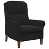 vidaXL Armchair Black Velvet