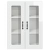 vidaXL Kitchen Cabinet with Shelf High Gloss White 60 x 31 x 80 cm