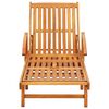 vidaXL Sun Loungers 2 pcs with Cushions Solid Acacia Wood