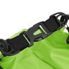 vidaXL Dry Bag with Zipper Green 15 L PVC