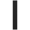 vidaXL Book Cabinet Black oak 40 x 30 x 198 cm Engineered Wood