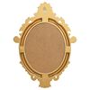 vidaXL Wall Mirror Castle Style 56x76 cm Gold