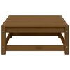 vidaXL Garden Footstool 70x70x30 cm Honey Brown Solid Wood Pine