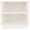 vidaXL Bedside Cabinets 2 pcs White 40x34x40 cm Solid Wood Pine
