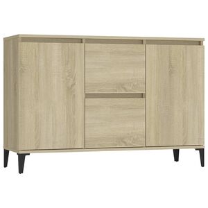 vidaXL Sideboard | Sonoma Oak | Engineered wood | Medium | Sideboard