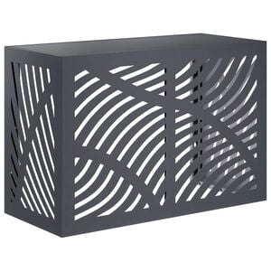 vidaXL Air Conditioner Cover Anthracite 90 x 40 x 60 cm Steel