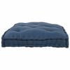 vidaXL Pallet Sofa Cushion Indigo 120 x 80 x 12 cm Fabric