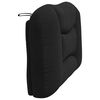 vidaXL Headboard Cushion "Hvar" Black 107 cm King Single Fabric