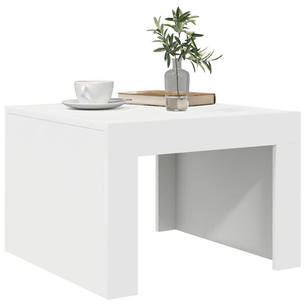 vidaXL Coffee Table White 50x50x35 cm Engineered Wood