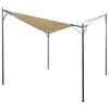 vidaXL Shade Sail Gazebo 4x4 m