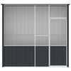 vidaXL Bird Cage Anthracite 215x78x200 cm Galvanised Steel