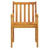 vidaXL Garden Chairs 2 pcs Solid Acacia Wood