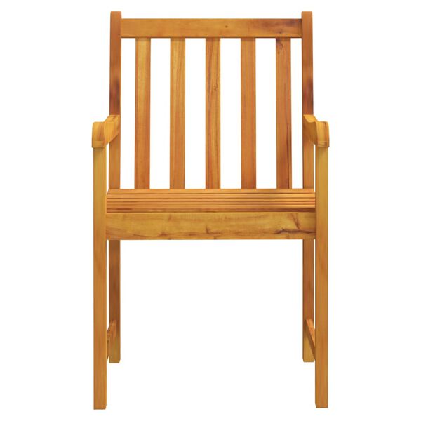 vidaXL Garden Chairs 2 pcs Solid Acacia Wood