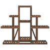 vidaXL Flower Stand 110x25x96 cm Solid Wood Fir
