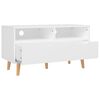 vidaXL TV Cabinet White 90x40x48.5 cm Engineered Wood