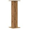 vidaXL Plant Stands 2 pcs Artisian Oak 30x30x95 cm Engineered Wood