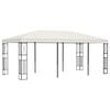 vidaXL Gazebo | Cream | Polyester | Large | Durable | Gazebo | Rectangular