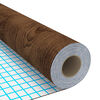 vidaXL Self-adhesive Furniture Film Dark Oak 500x90 cm PVC