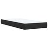 vidaXL Box Spring Bed with Mattress Black King Single Velvet