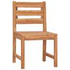 vidaXL Garden Chairs 4 pcs Solid Wood Teak
