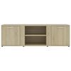 vidaXL TV Cabinet Sonoma Oak 120x34x37 cm Engineered Wood