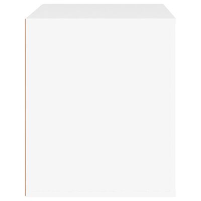 vidaXL Bedside Cabinet White 50x39x47 cm