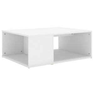 vidaXL Coffee Table White 90x67x33 cm Engineered Wood