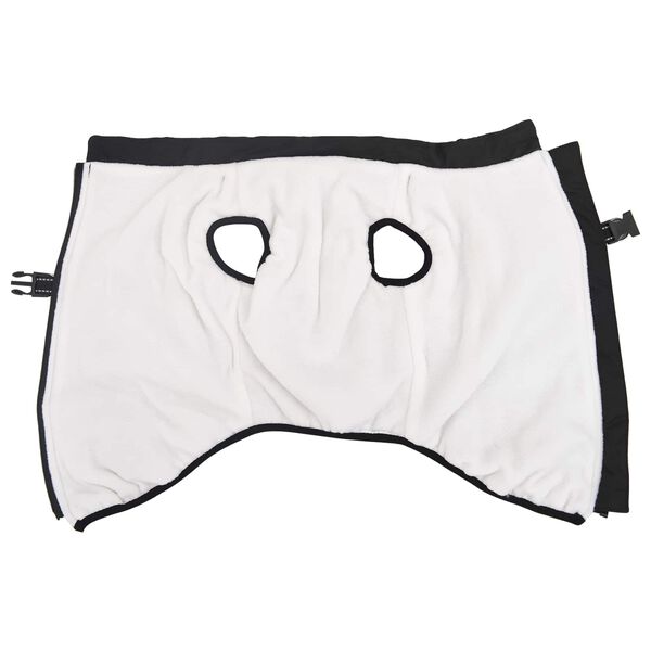 vidaXL Dog Coat Black L44