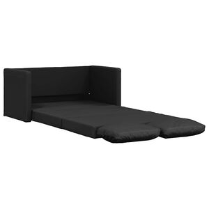 vidaXL Floor Sofa Bed 2-in-1 Grey 112x174x55 cm Faux Leather