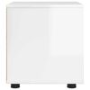 vidaXL Bathroom Cabinet High Gloss White 40.5 x 40 x 44 cm