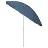 vidaXL Beach Parasol Blue 240 cm