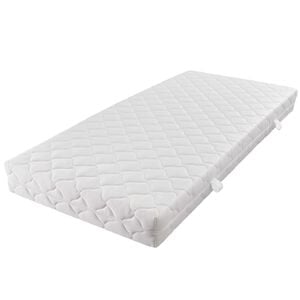 vidaXL Mattress with a Washable Cover 203x153x17 cm H3