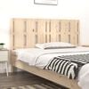 vidaXL Bed Headboard 155.5x4x100 cm Solid Wood Pine